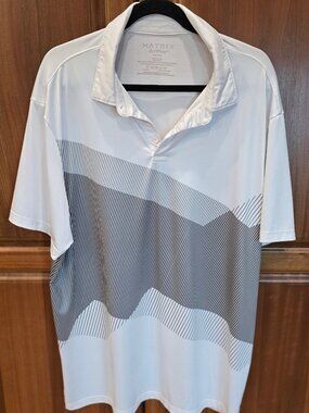MATRIX dryWear XL long torso Polo athletic wear.